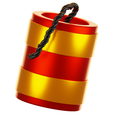 Firecracker  3D Icon