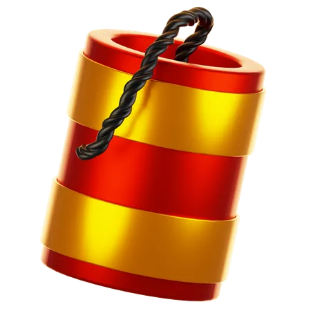 Firecracker  3D Icon