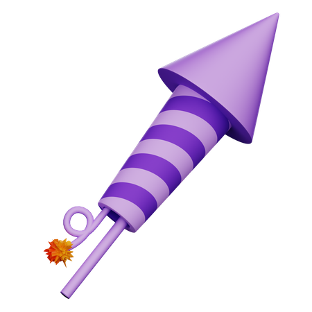 Firecracker  3D Icon