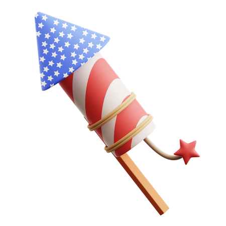 Firecracker  3D Icon