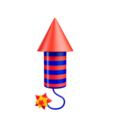 Firecracker  3D Icon
