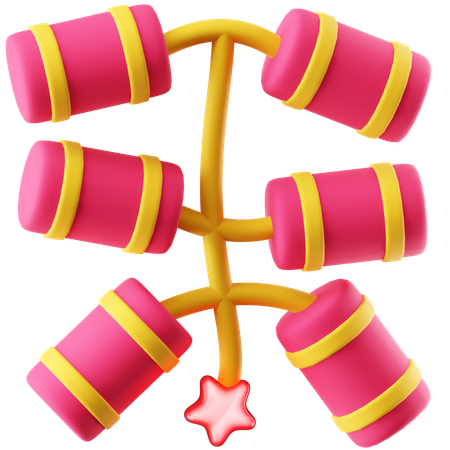 Firecracker  3D Icon