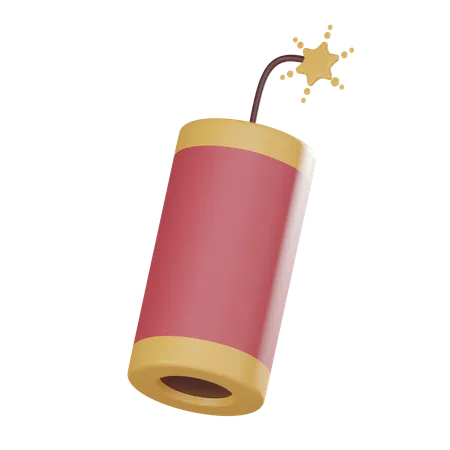 Firecrackers  3D Icon