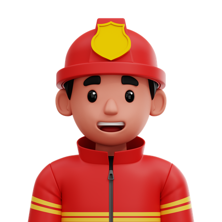 FIREFIGHTER  3D Icon