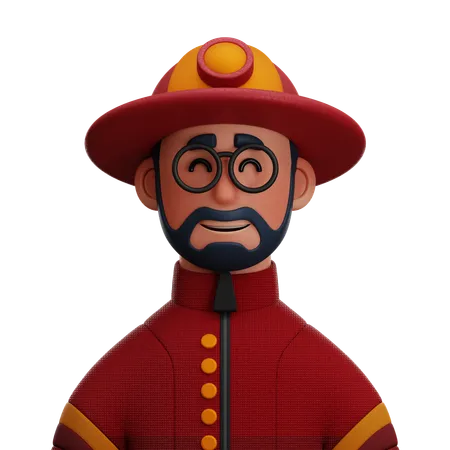 FIREFIGHTER  3D Icon