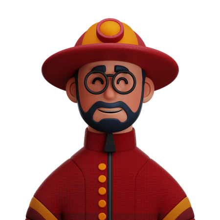 FIREFIGHTER  3D Icon