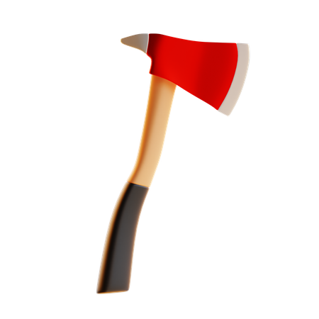 Firefighter Axe  3D Icon