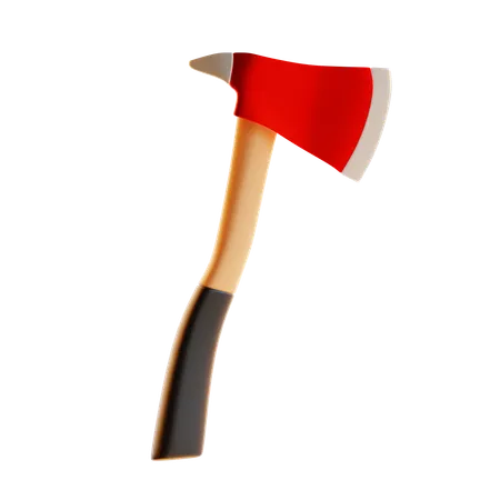 Firefighter Axe  3D Icon