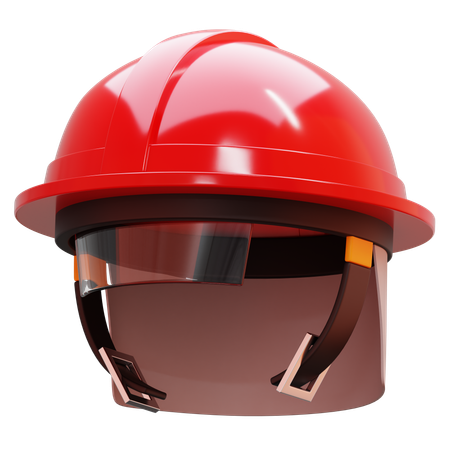 Firefighter Helmet  3D Icon