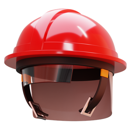 Firefighter Helmet  3D Icon