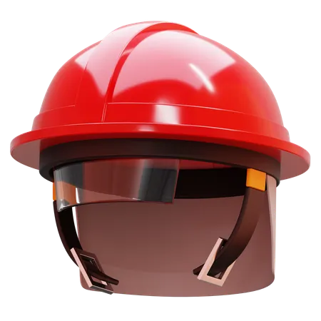 Firefighter Helmet  3D Icon