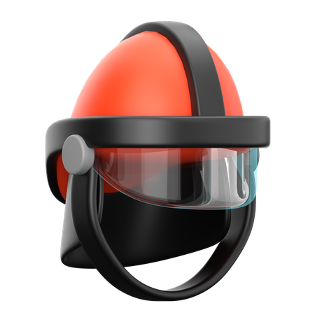 Firefighter Helmet  3D Icon