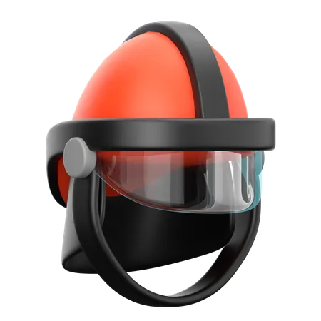 Firefighter Helmet  3D Icon