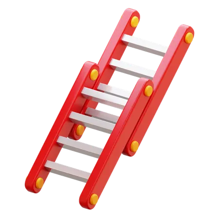 Firefighter Ladder  3D Icon