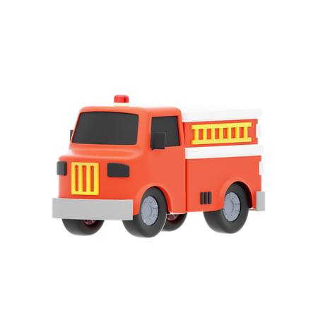 FIrefighter Truck  3D Icon