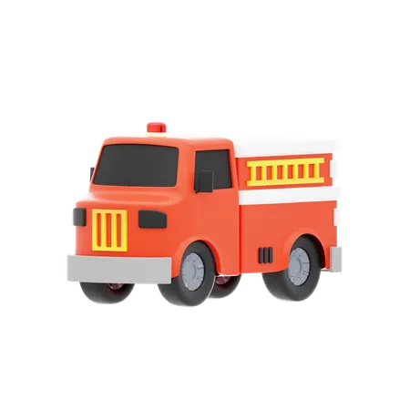 FIrefighter Truck  3D Icon
