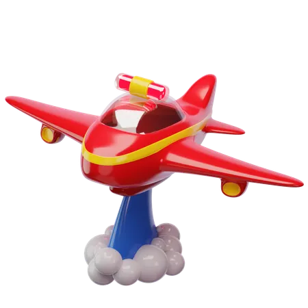 消防航空機  3D Icon