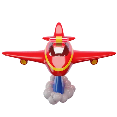 Firefighting Aircraft  3D Icon