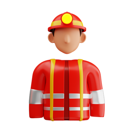 Fireman  3D Icon