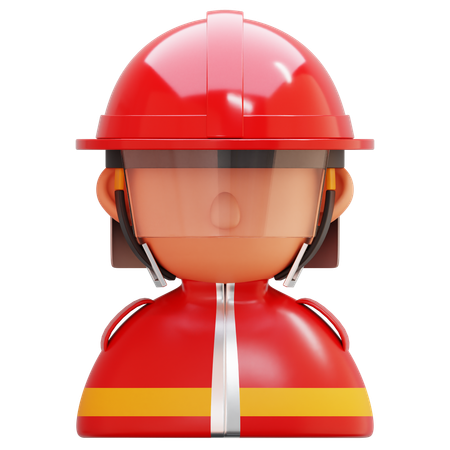 Fireman  3D Icon