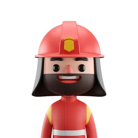 Fireman  3D Icon