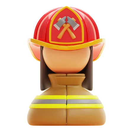 FIREMAN  3D Icon