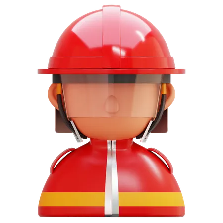 Fireman  3D Icon