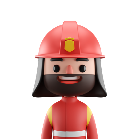 Fireman  3D Icon