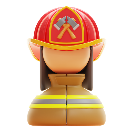 FIREMAN  3D Icon