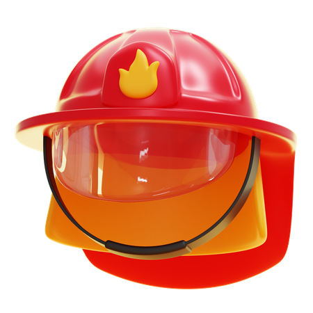 FIREMAN HELMET  3D Icon