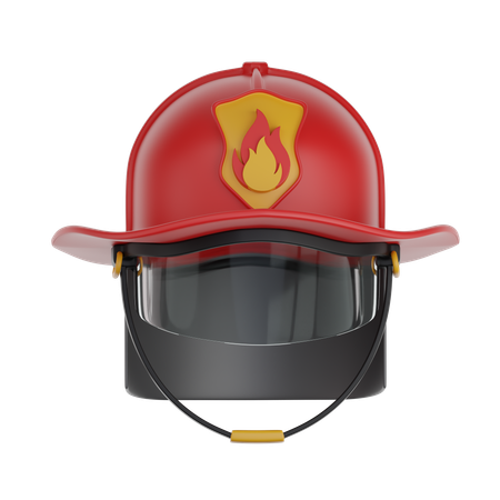 Fireman Helmet  3D Icon