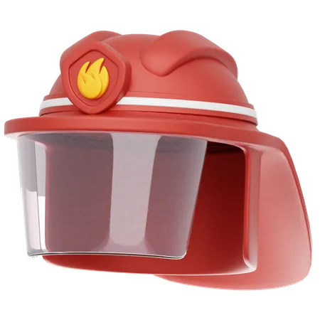 Fireman Helmet  3D Icon