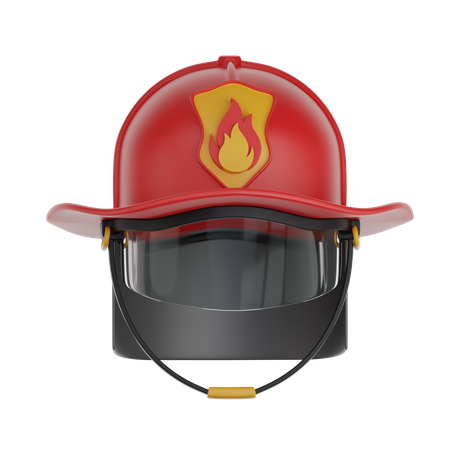 Fireman Helmet  3D Icon