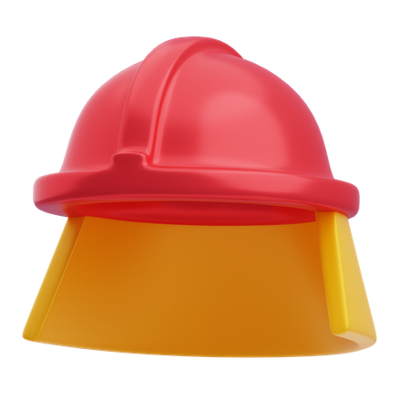 Fireman Helmet  3D Icon