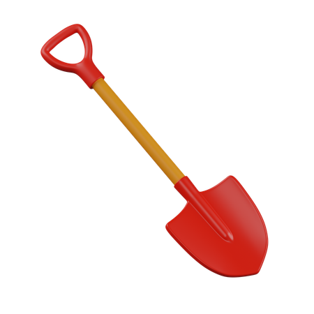 Fireman Shovel  3D Icon