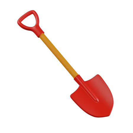 Fireman Shovel  3D Icon