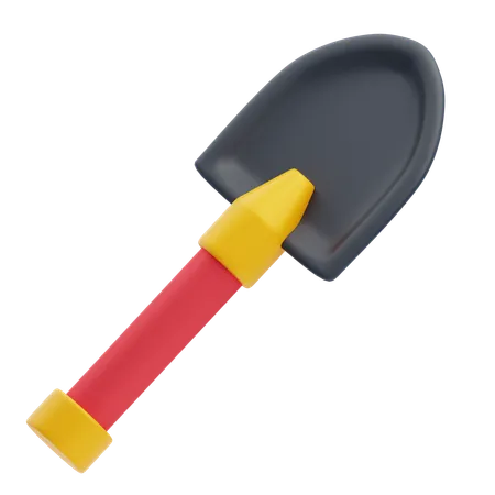 Fireman Shovel  3D Icon