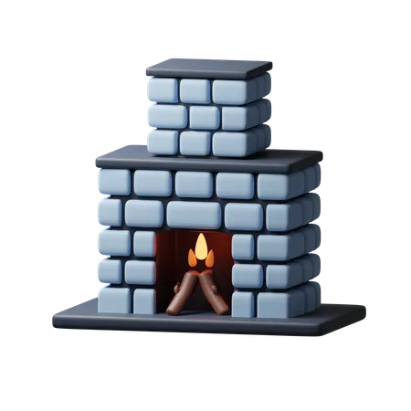 Fireplace Download This Item Now 3D Icon