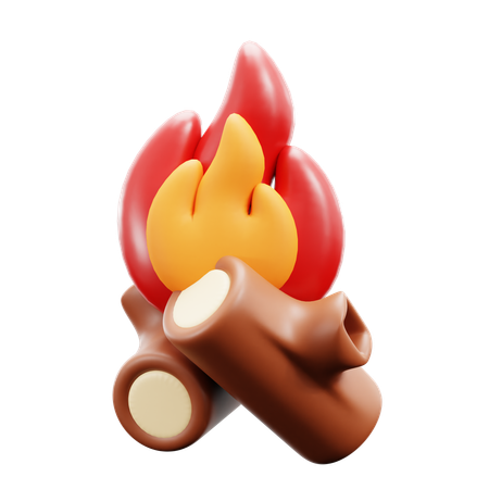 Fireplace  3D Icon