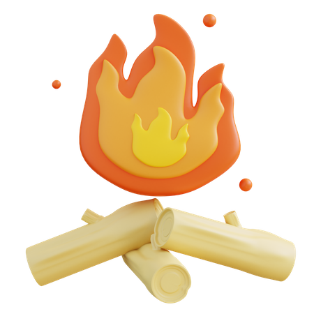 Fireplace  3D Icon