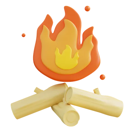 Fireplace  3D Icon