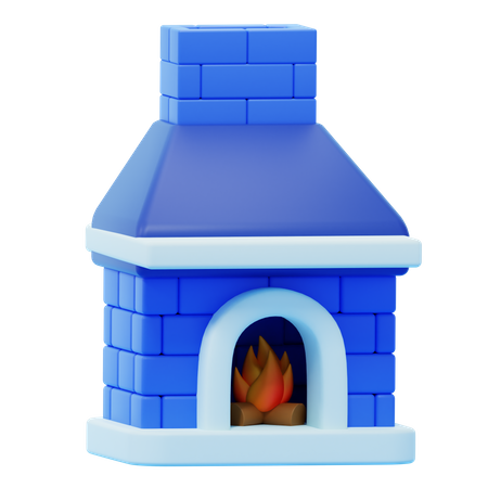 FIREPLACE 3D Icon