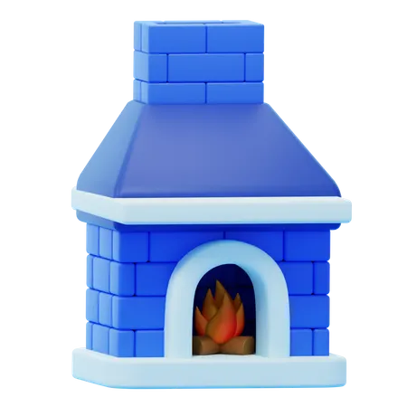 FIREPLACE 3D Icon