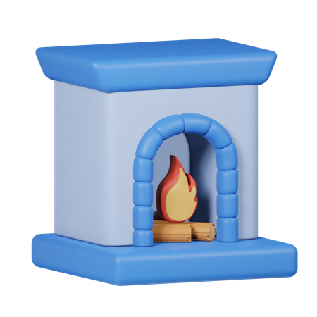 Fireplaces  3D Icon