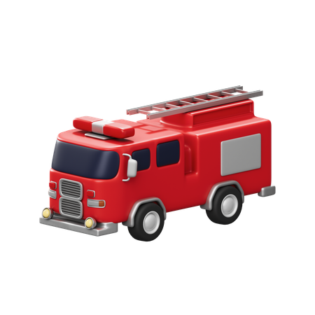 Firetruck  3D Icon