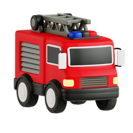 Firetruck  3D Icon