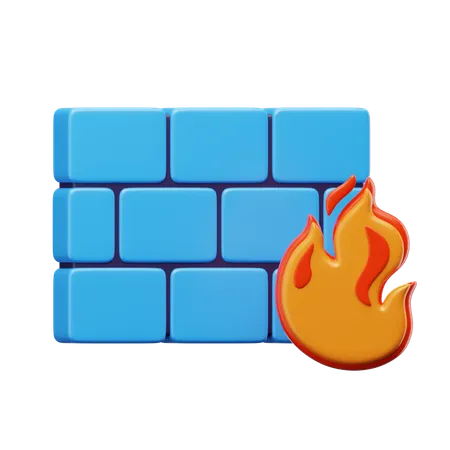 Firewall  3D Icon