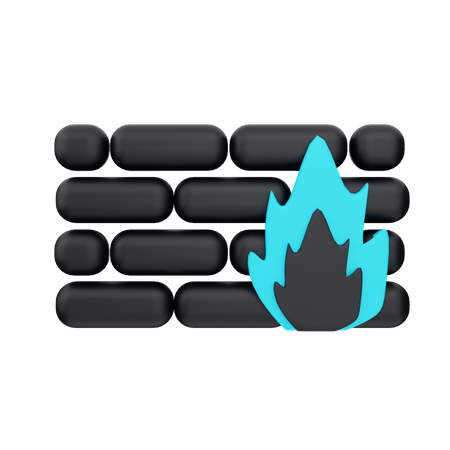 Firewall  3D Icon