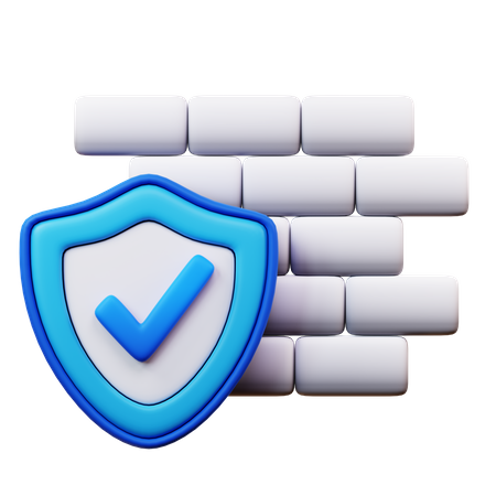 Firewall  3D Icon