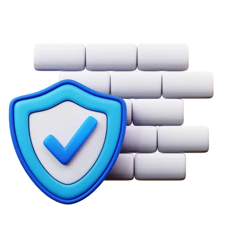 Firewall  3D Icon